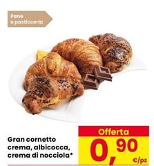 Gran Cornetto Crema, Albicocca, Crema Di Nocciola