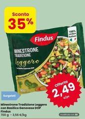 Findus - Minestrone Tradizione Leggero Con Basilico Genovese DOP