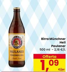Paulaner - Birra Münchner Hell