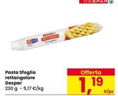 Despar - Pasta Sfoglia Rettangolare