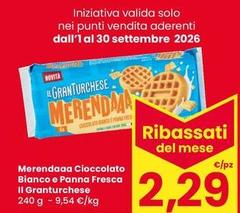 Merendamaa Cioccolato Bianco E Panna Fresca