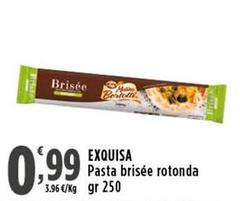 Exquisa - Pasta Brisée Rotonda