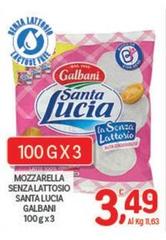 Galbani - Mozzarella Senza Lattosio Santa Lucia