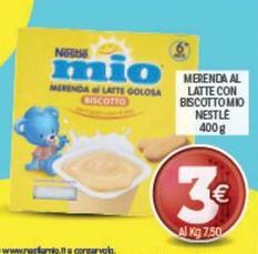 Nestlè - Merenda Al Latte Con Biscotto Mio