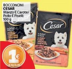 Cesar - Bocconcini Manzo E Carote/ Pollo E Piselli