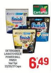 Finish - Detergente Lavastoviglie Power Ball