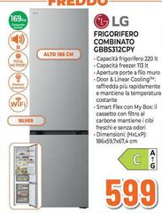 LG - Frigorifero Combinato GBB5312CPY