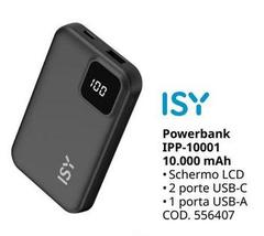 Powerbank IPP-100001 10.000 MAH