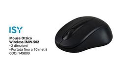 Mouse Ottico Wireless Imw-502