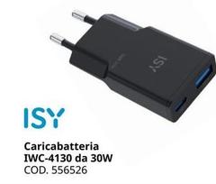Caricabatteria IWC-4130 Da 30W