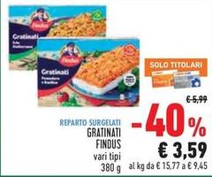 Findus - Gratinati
