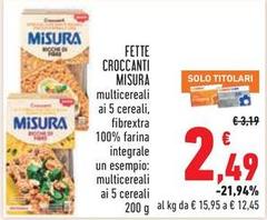 Misura - Fette Croccanti