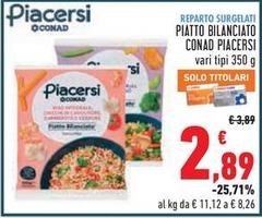 Conad - Piacersi Piatto Bilanciato