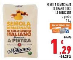 La Molisana - Semola Rimacinata Di Grano Duro