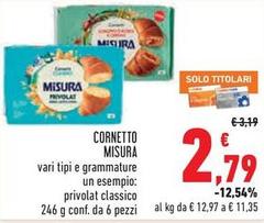 Misura - Cornetto