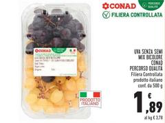 Conad - Uva Senza Semi Mix Bicolore