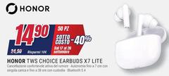 Honor - Tws Choice Earbuds X7 Lite