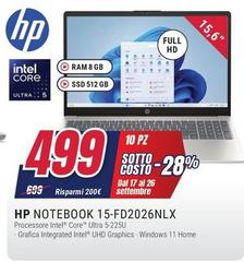 HP - Notebook 15-FD2026NLX