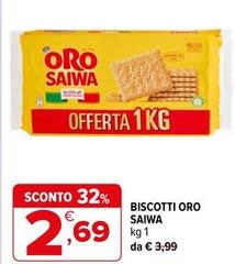 Saiwa - Biscotti Oro
