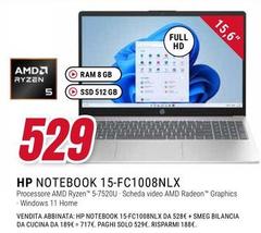 HP - Notebook 15-fc1008nlk