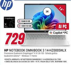 HP - Notebook Omnibook 3 14-HZ0005NLX