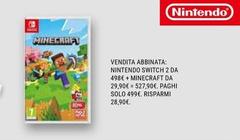 Nintendo - Abbinata:  Switch 2 Da + Minecraft Da Soleo