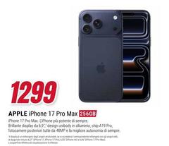 Max - Iphone 17 Pro  256GB