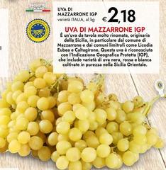 Uva Di Mazzarrone IGP