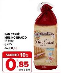 Mulino Bianco - Pan Carrè