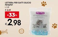 Pet&Pet - Lettiera Per Gatti Silicio