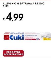 Cuki - Alluminio M 25 Trama A Rilievo
