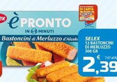 Selex - 12 Bastoncini Di Merluzzo