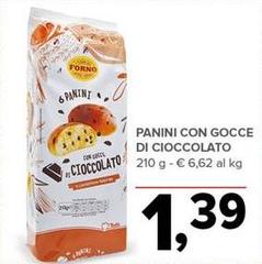 Panini Con Gocce Di Cioccolato