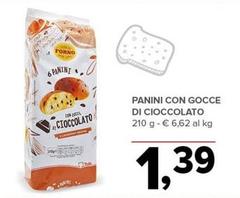 Panini Con Gocce Di Cioccolato