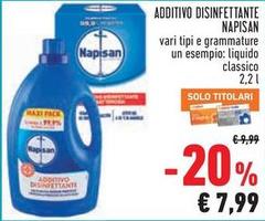 Napisan - Additivo Disinfettante