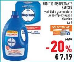 Napisan - Additivo Disinfettante