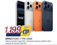 Apple - Iphone 17 Pro 256gb