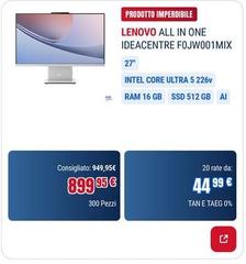 Lenovo - All In One Ideacentre FoJw001mix