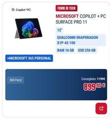 Microsoft -  Copilot + Pc Surface Pro 11
