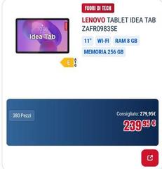 Lenovo - Tablet Idea Tab ZAFR0983SE