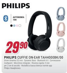 Philips - Cuffie On-Ear TAH4000BK/00