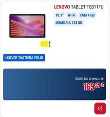 Lenovo - Tablet Tb311fu