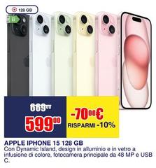 Apple - Iphone 15 128 Gb
