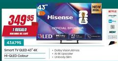 Hisense - Smart Tv Qled 43