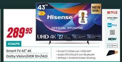Hisense - Smart Tv 43
