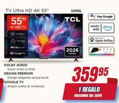 TCL - Tv Ultra Hd 4k 55