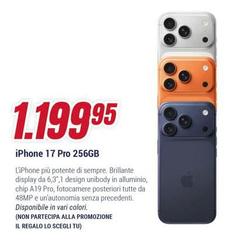 iPhone 17 Pro 256GB Titanio Blu