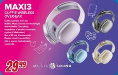 Music sound - Maxi3 Cuffie Wireless Over-Ear