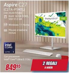 Samsung - Aspire C27 (C27A-P)MTl)