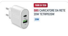 Sbs -  Caricatore Da Rete 20w Tetrpd20w